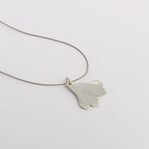 DA12: Rolled leaf pendant