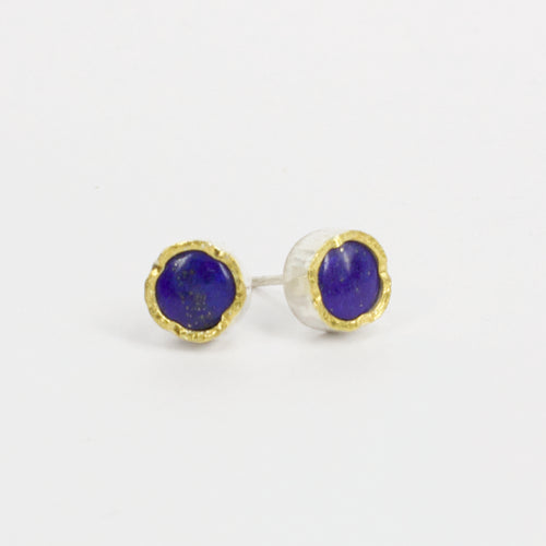 DM157C: Lapis lazuli stud earrings