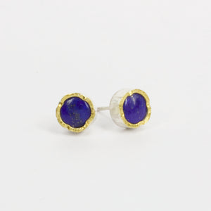 DM157C: Lapis lazuli stud earrings