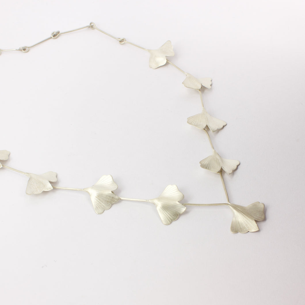 RB159: Ginkgo necklace