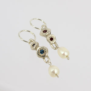 MM09: Gem boulder earrings